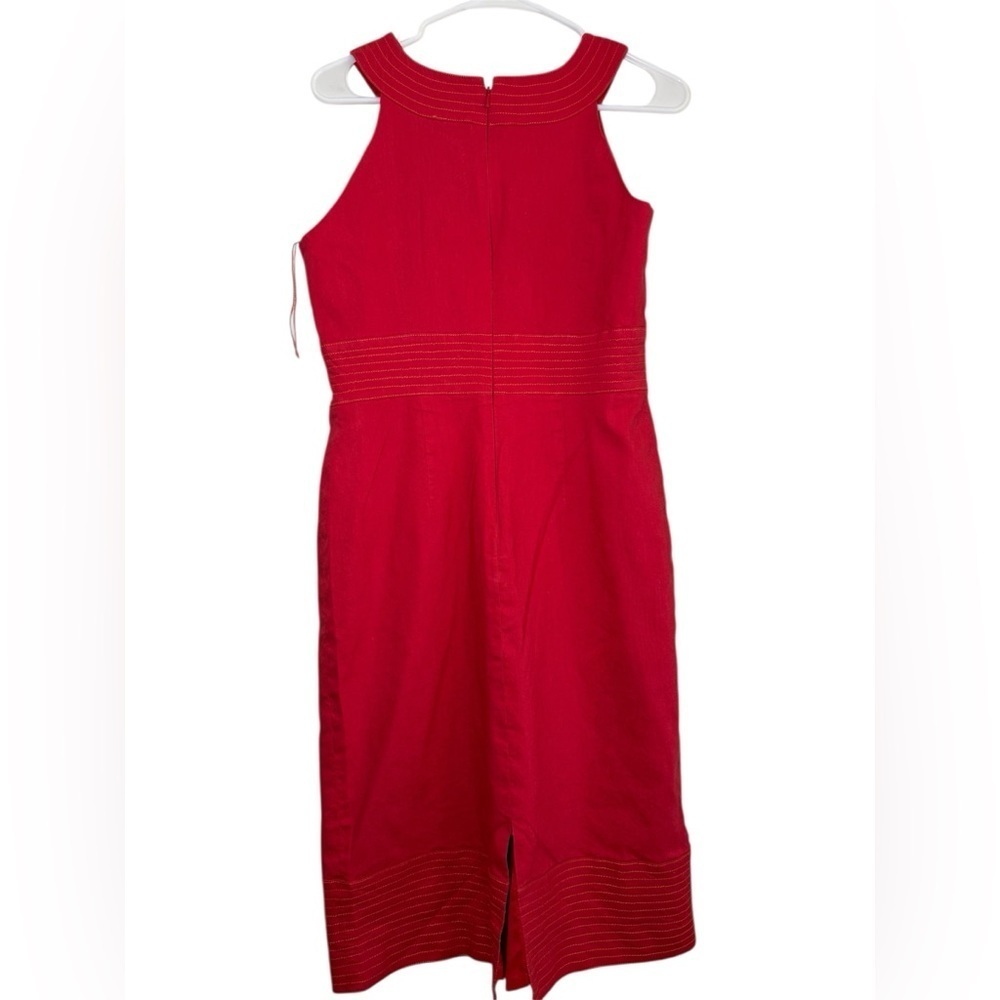 Adrianna Papell Strapless Red Dress - Picture 2 of 7